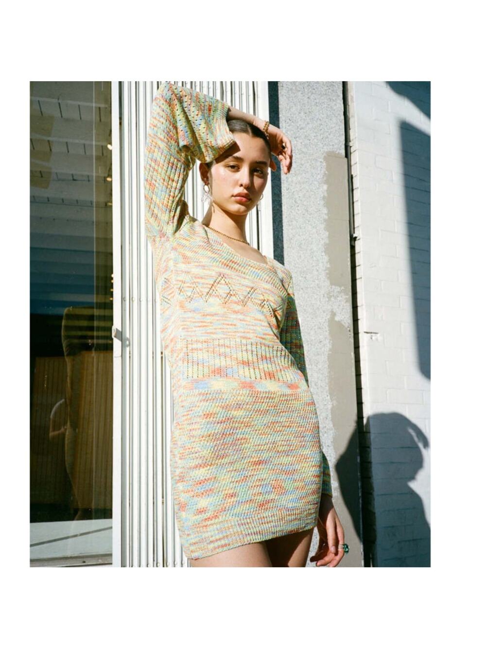 Lisa Says Gah Multicolored Penny Mini Dress